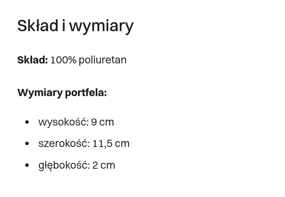 Elegancki bordowy portfel damski Ochnik NOWY