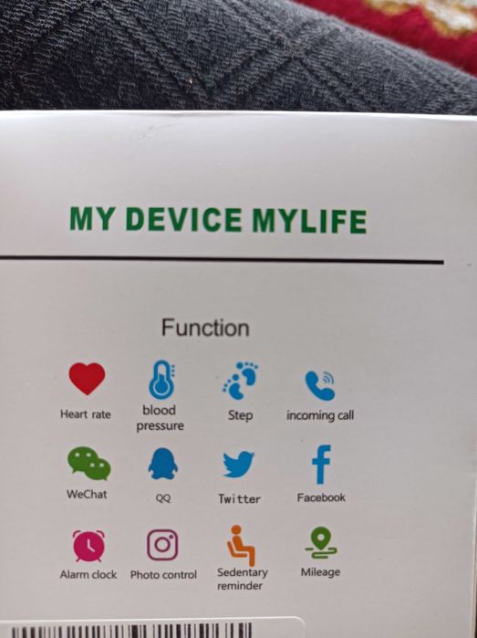 Relógio smart mylife