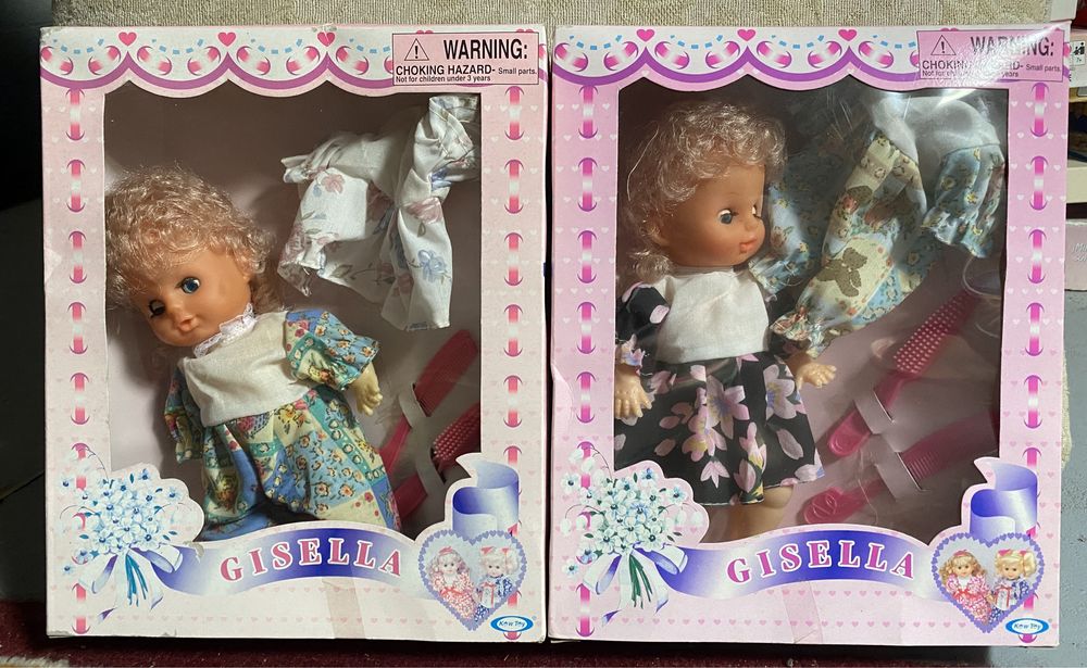 Bonecas de colecção ainda na caixa