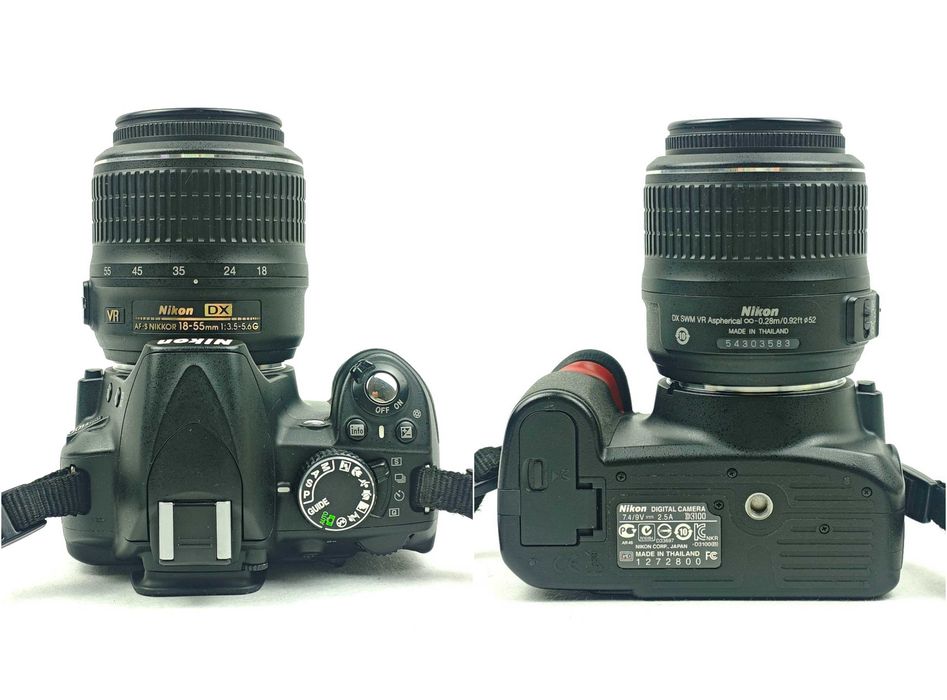 Дзеркальний фотоапарат Nikon D3100 18-55mm 32Gb + сумка (Пробіг 8419)