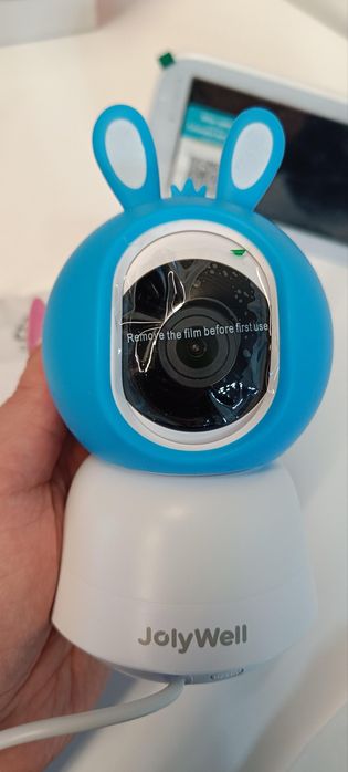 JOLY WELL відеоняня, 2К, 360°, звук, Рух, нічне бач, нічник, t°, волог