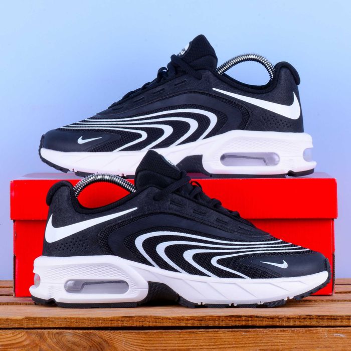 (2394) Акція! Кросівки Nike Air Max Fire чорні з білим (41-45) найк найки В'єтнам
