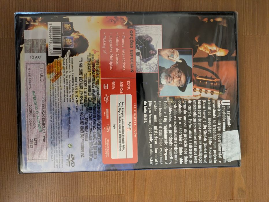 DVD NOVO e SELADO - " Perseguição Diabólica " 1996