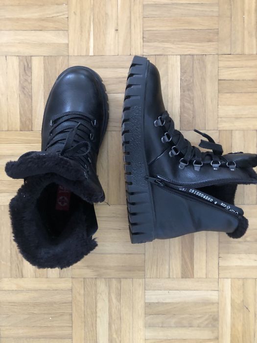 Jak nowe botki ocieplane Rieker