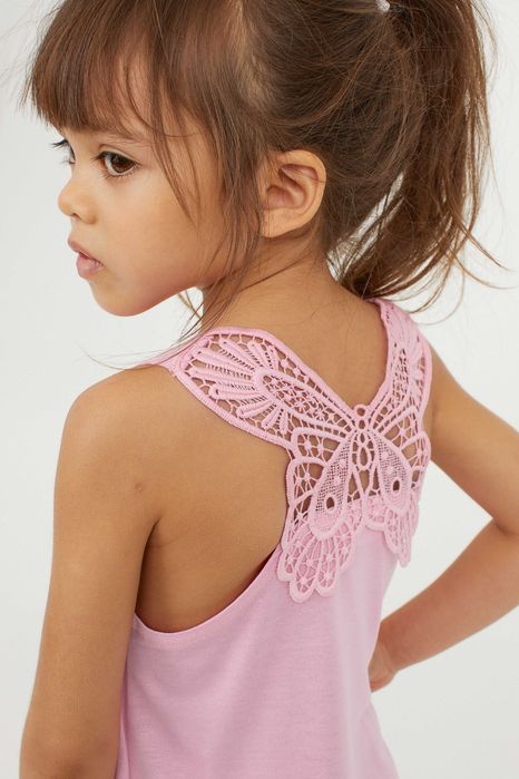 34-> komplet LETNI od H&M bluzeczka i spódnico-spodenki  r98/104 2-4Y