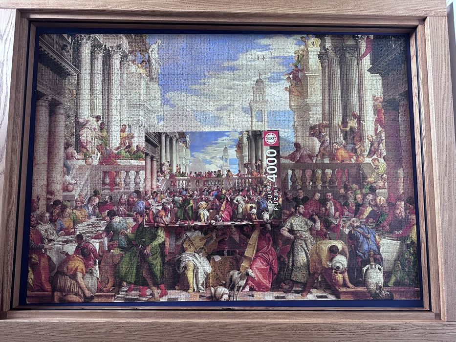 Puzzle Educa 4000 “wesele w Kanie Galilejskiej”