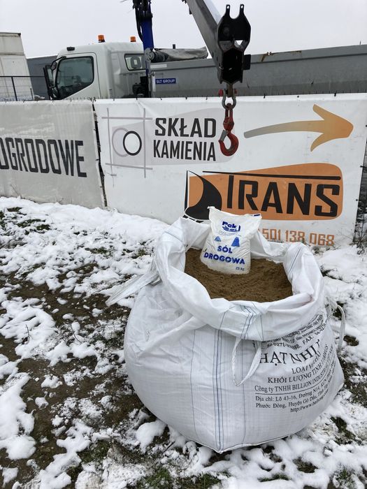 Piasek do posypywania,sól drogowa w workach,mieszanka