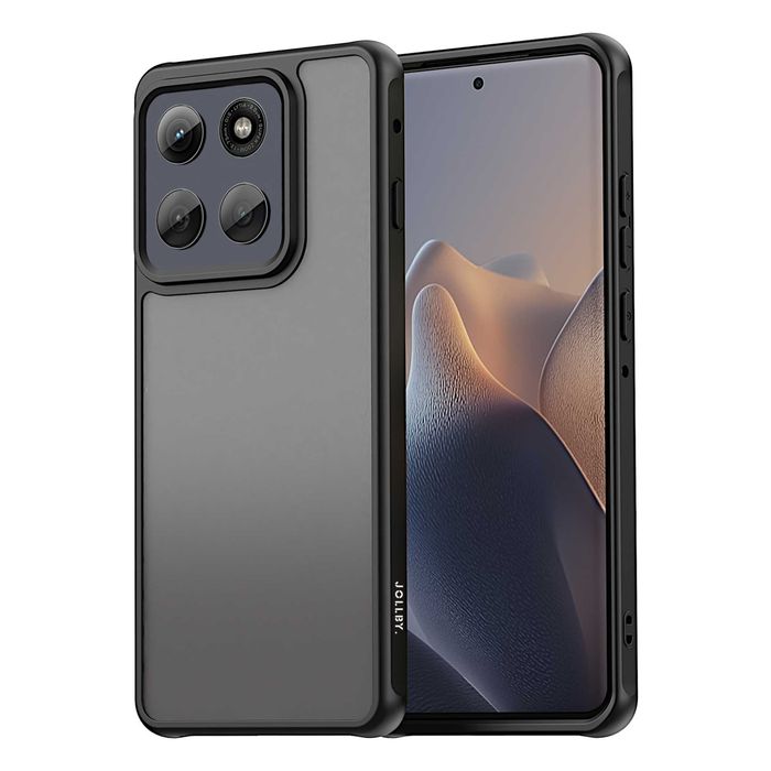 Etui JOLLBY. Shadow do Motorola Edge 60 Pro (FROSTED BLACK)