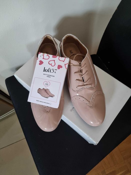 NOWE buty skórzane  Loft37