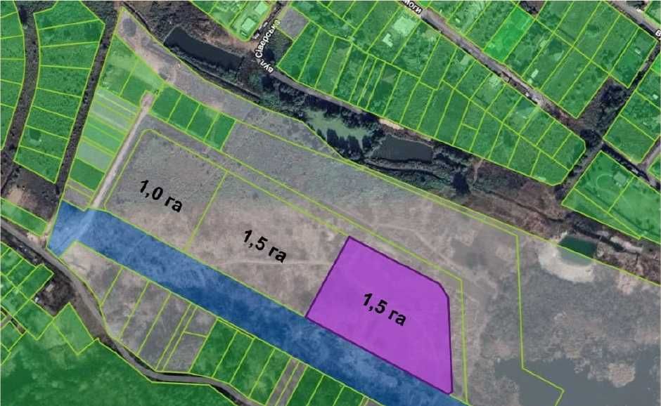Продаж масиву 4га під котеджне містечко, Ходосівка