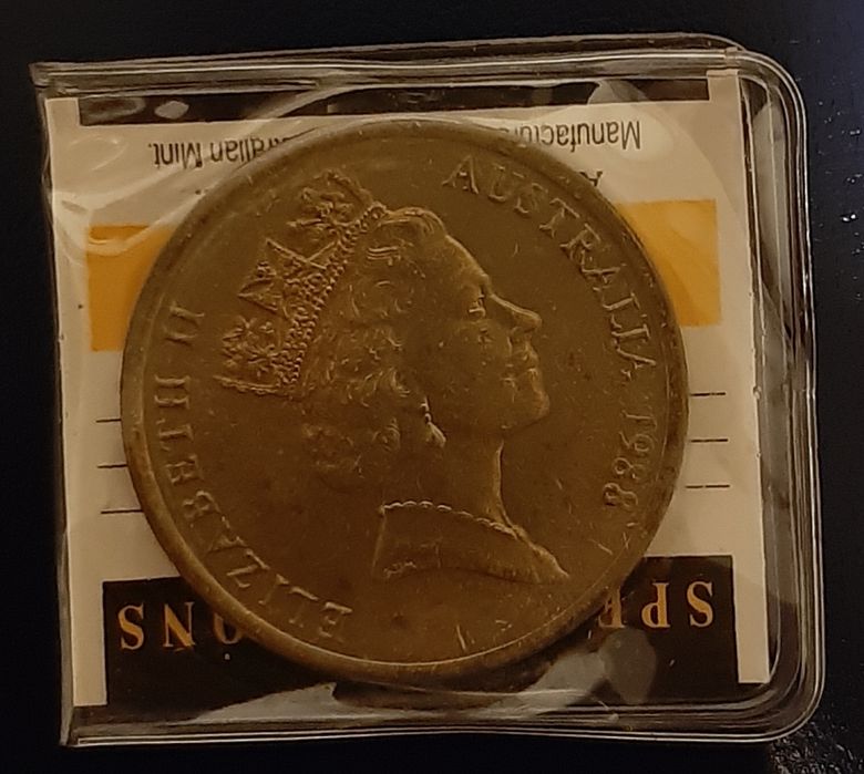 MOEDA Australia 5 DOLARES comemorativa
