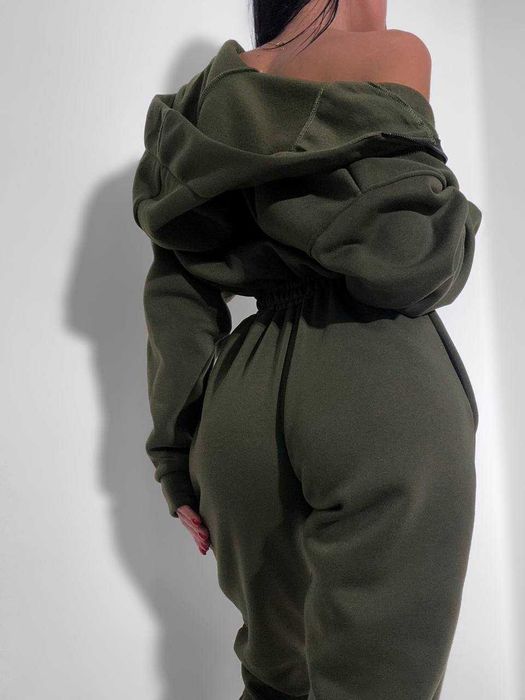 Жіночий Комбінезон на флісі утеплений. Різні кольора!