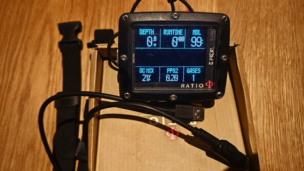 Komputer nurkowy Ratio ix3m2 Tech+