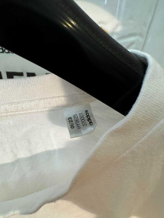 koszulka Adidas Real Madrid HALA MADRID! White Tee XXL