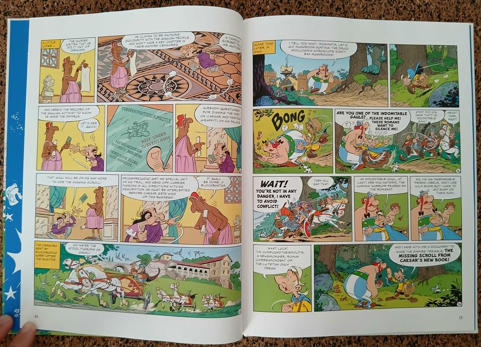 BD - Asterix And The Missing Scroll