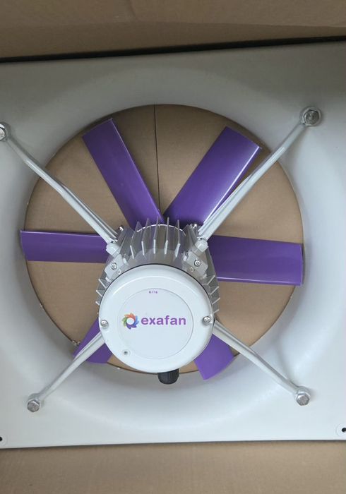 Ventilador extrator 7024 m3h Ar  tintas de estufas de pintura