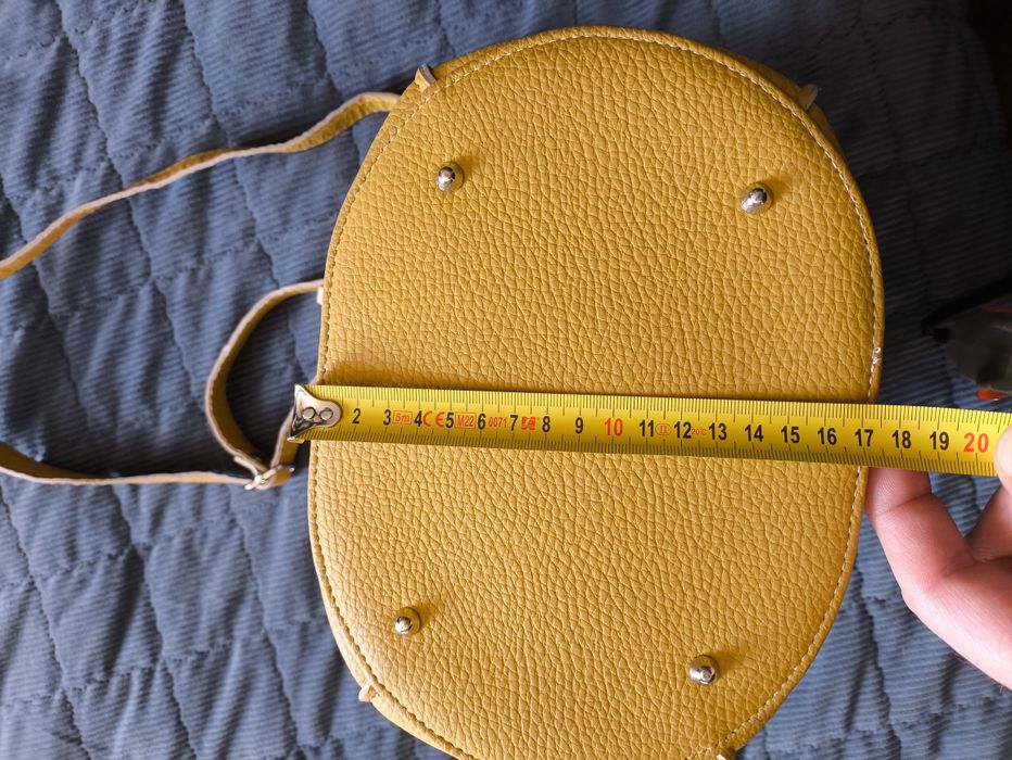 Damska torebka żółta