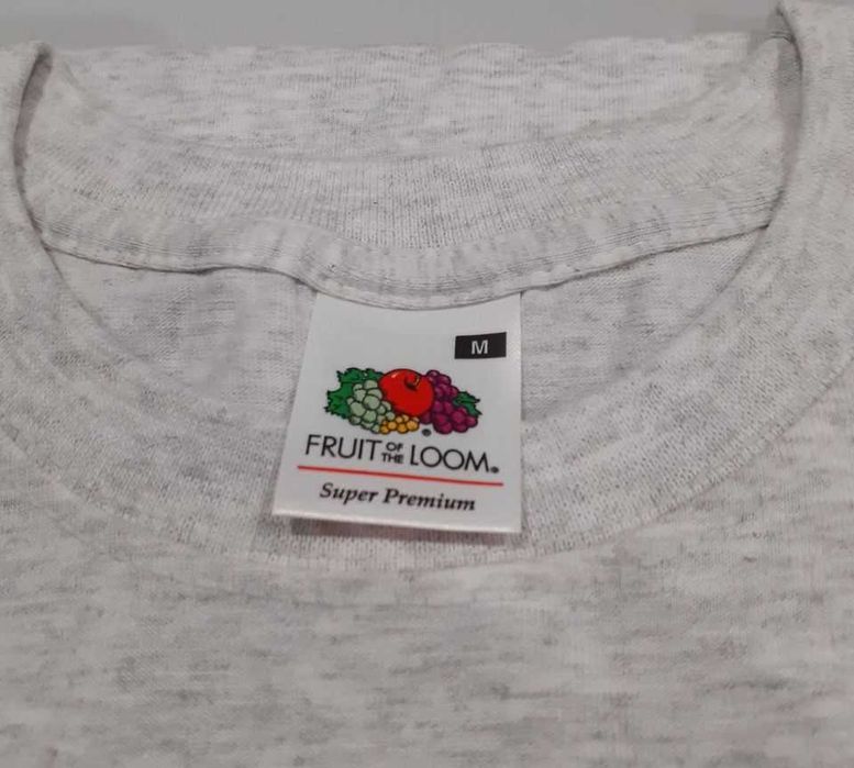 Преміум футболка Fruit of the loom Super Premium 205 висока щільність