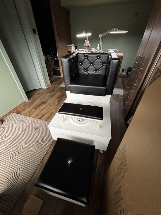 Trzy częściowy fotel do pedicure