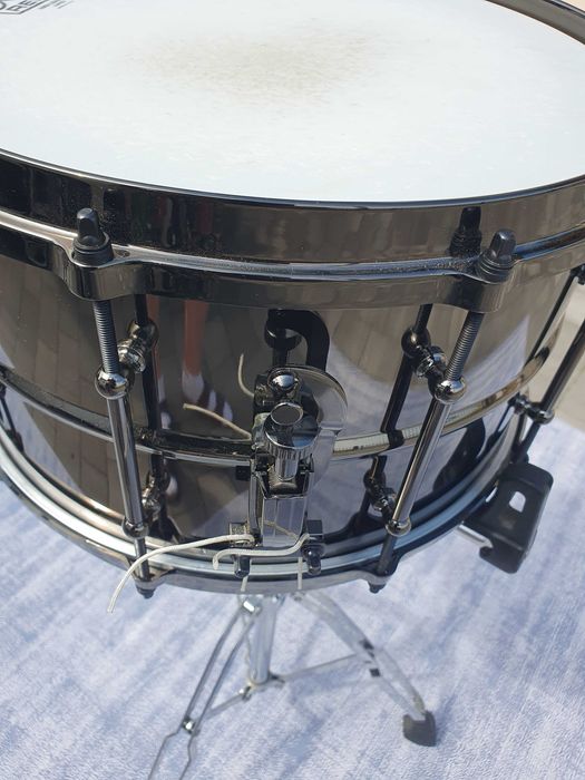 Werbel Ludwig Black Magic 14x8 ,brass black ,nickel,stan idealny