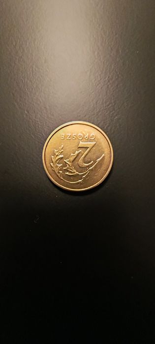 2 grosze 2002 odwrotka/skrętka