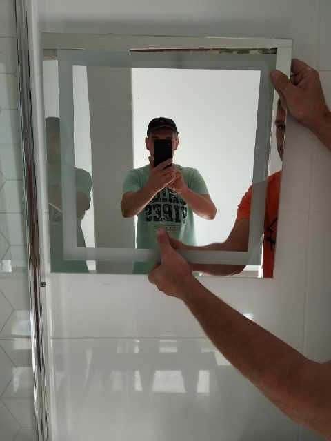 Lustro z oświetleniem LED, NOWE