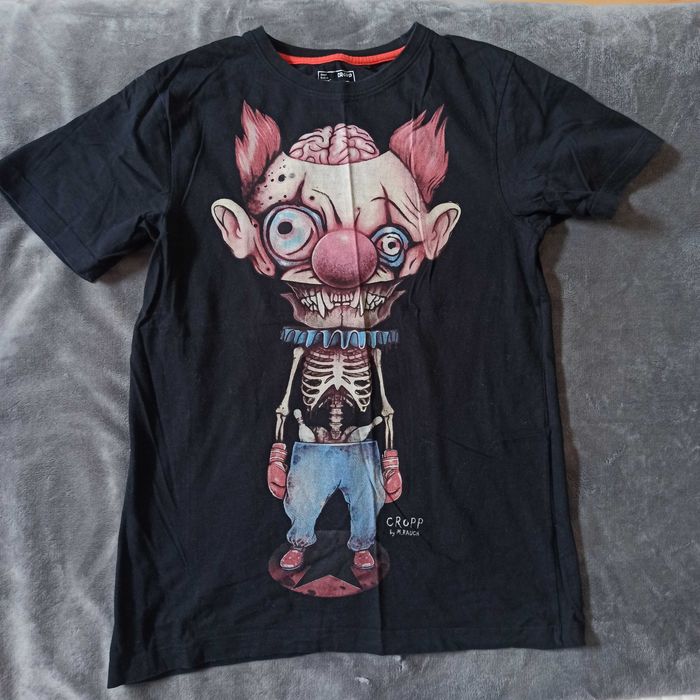 T-Shirt cropp klaun S