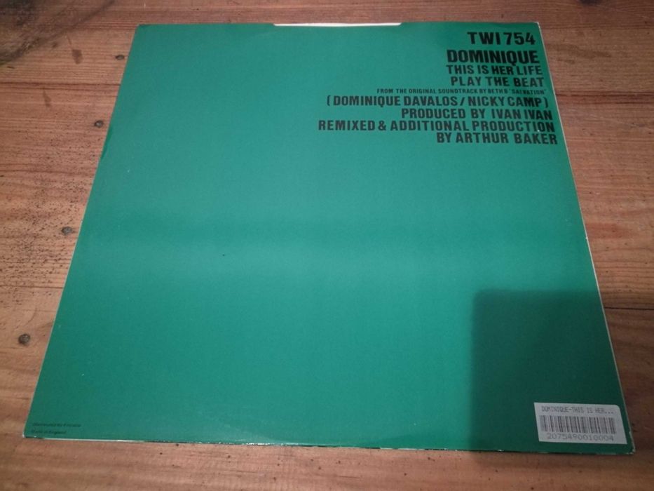 DOMINIQUE (pop-rock) - This is Her life  MAXI