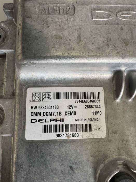Centralina Motor - Citroen Jumper - Ducato - Boxer - 9824601180 , 28667344 , 9831731680