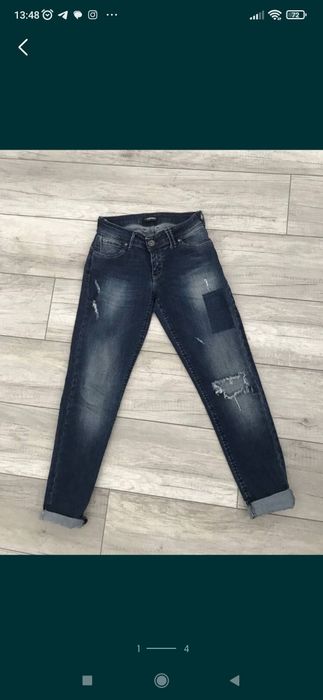 Джинсові штани в хорошому стані