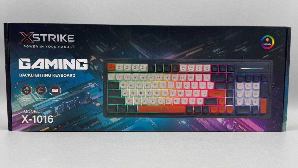 Клавиатура Игровая Led XSTRIKE X-1016 Gaming RGB USB