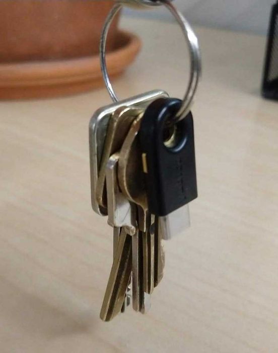 Yubico YubiKey 5C USBC прошивка 5.4.3 апаратний ключ безпеки Type-C  2FA  Delta