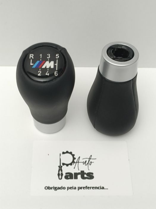 Manete Moca de velocidades em pele BMW Curta Pack M 6V