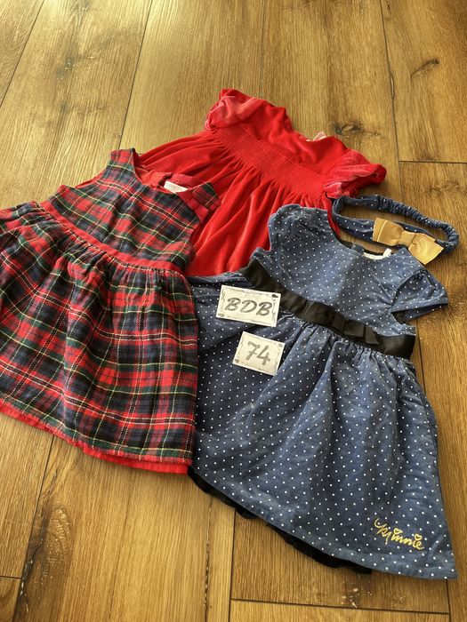 Sukienka na święta świąteczna 74 elegancka n sylwestra zestaw