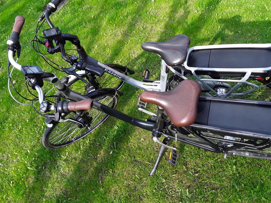 Piękny rower elektryczny Gazelle Panasonic PARKA