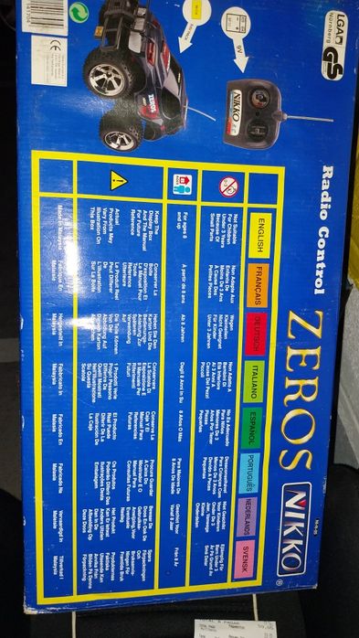 Carro telecomandado Nikko Zeros