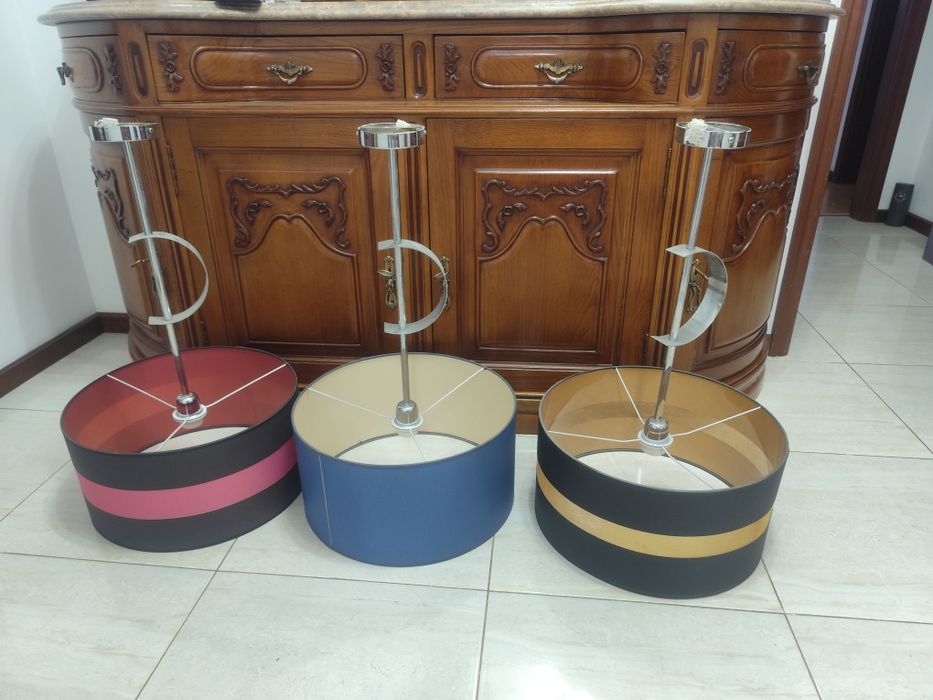 Vendo 3 candeiros de teto pela melhor oferta