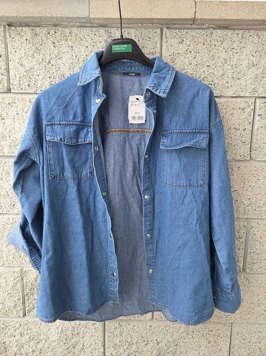 Niebieska koszula 152-158 cm Tezenis