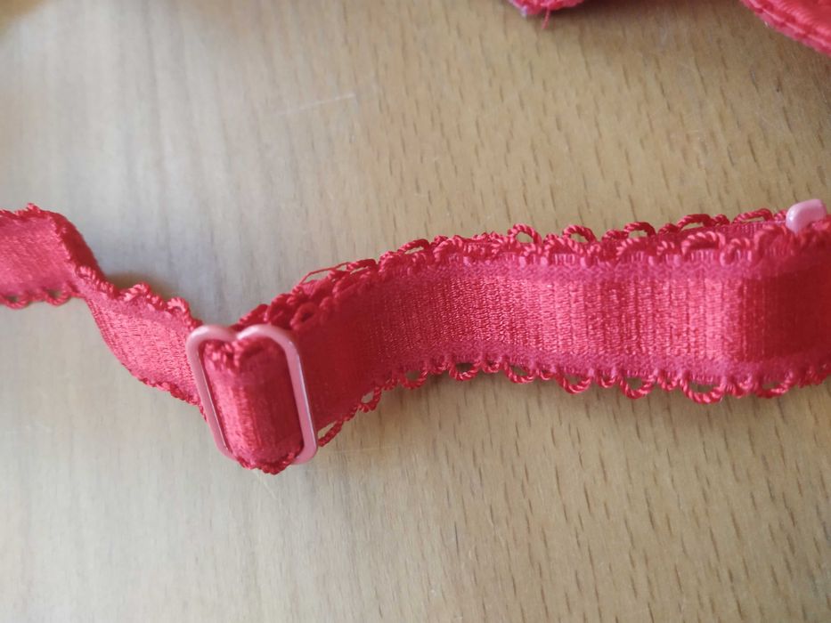 Czerwony biustonosz Kris Line 65 F