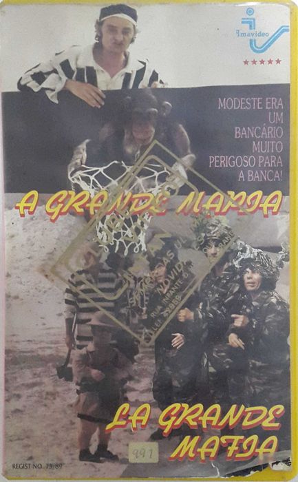 77° Pack de 8 filmes VHS