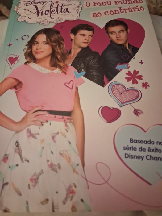 Livro Disney  Violeta(dois)