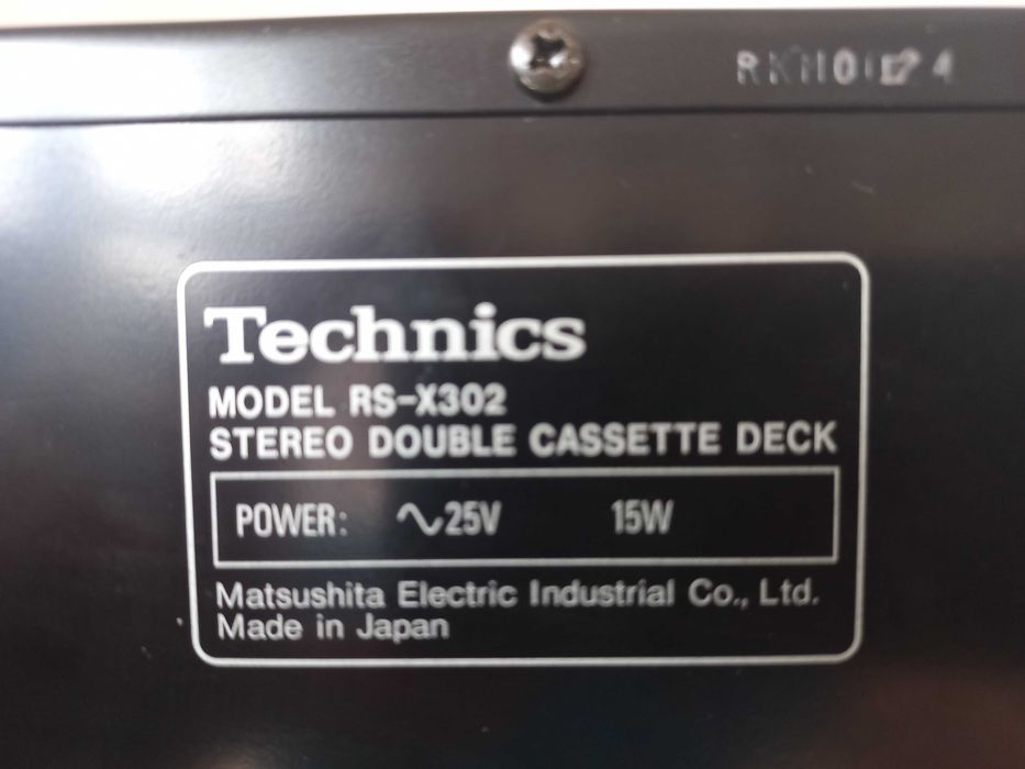 Technics RS-X302 po serwisie midi magnetofon deck