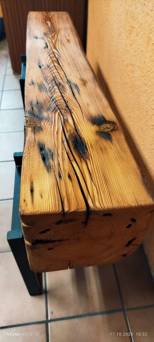 Rustykalne konsole  stara belka