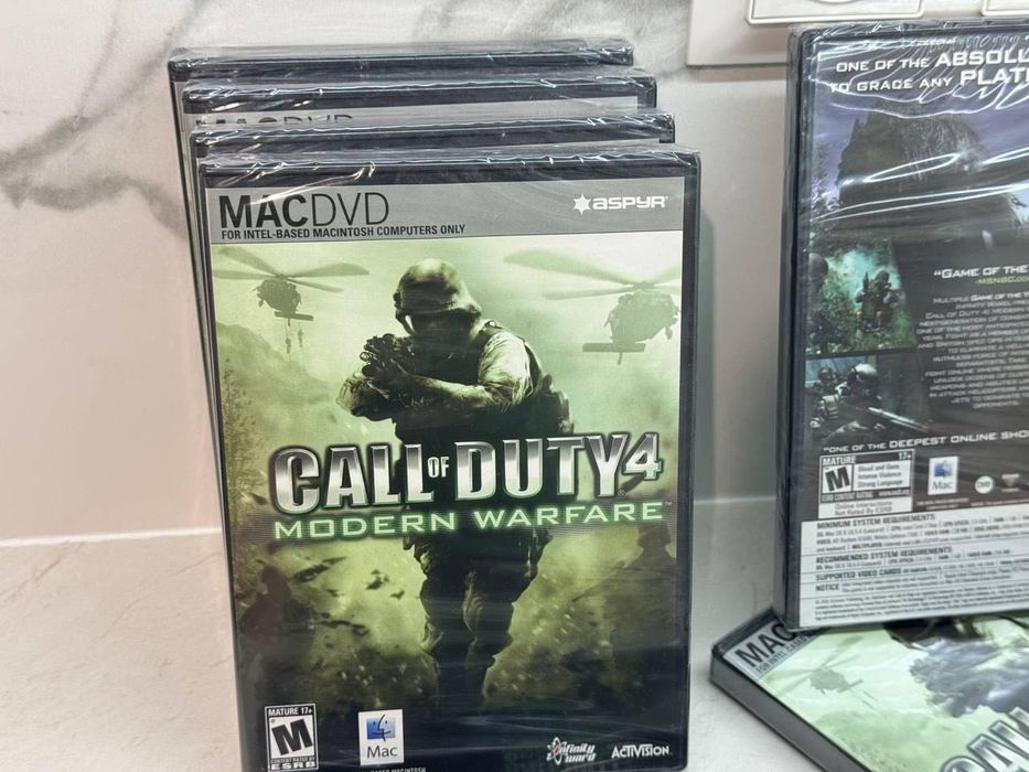 Нові Call Of Duty 4 Modern Warfare 2007 Запаковані!