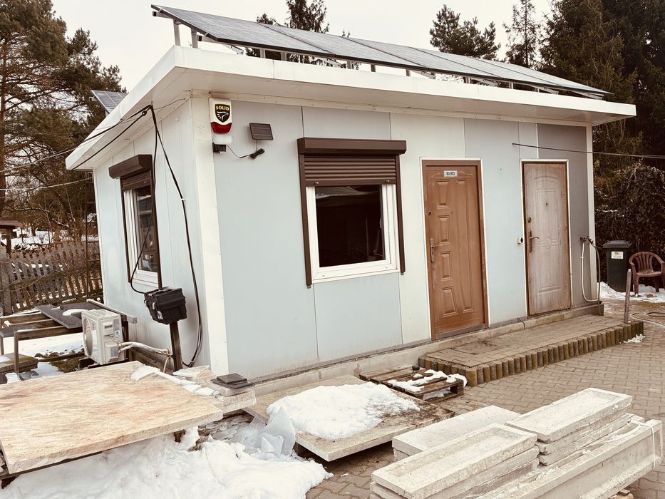 sprzedam biuro z płyty warstwowej 6x4