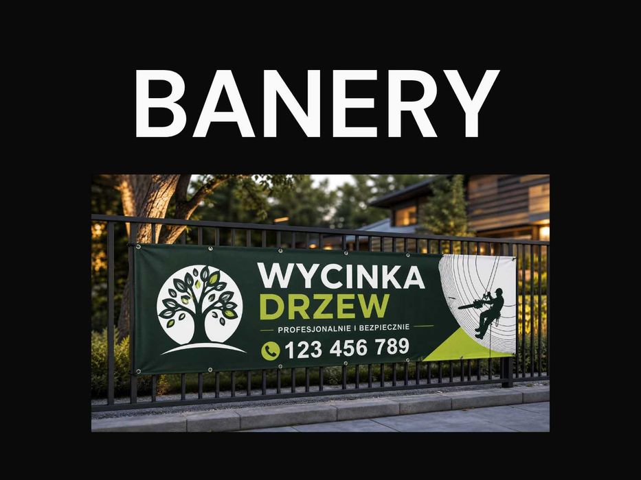 Druk + projekt, wizytówki, ulotki, banery, roll-up, plakaty