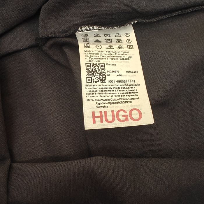 Koszulka polo Hugo Boss granatowa