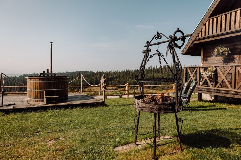 Domek na uboczu,  bacówka,  okolice Zakopane