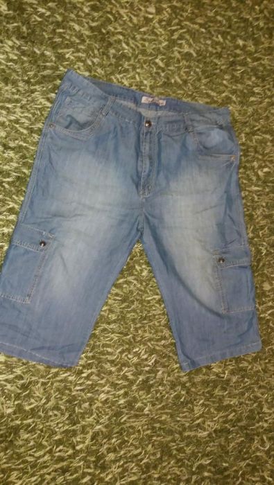 Spodnie jeans 3/4, rozmiar 42,