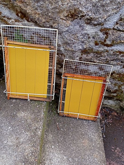 Estrator cesta adaptador mel cera mel